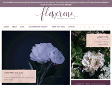 Tablet Screenshot of flowerona.com